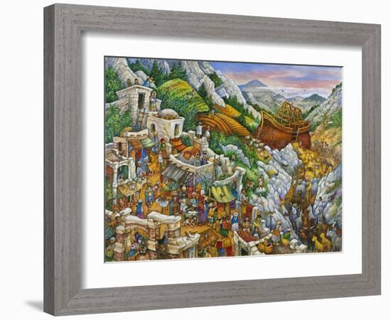 Book Image 13-Bill Bell-Framed Giclee Print