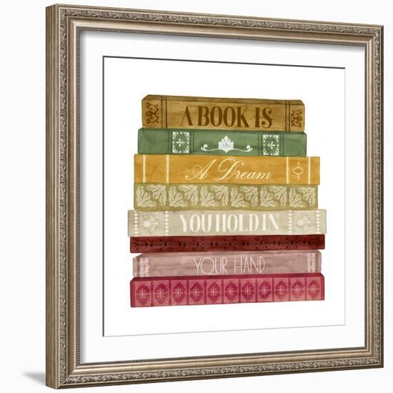 Book Lover I-Grace Popp-Framed Art Print