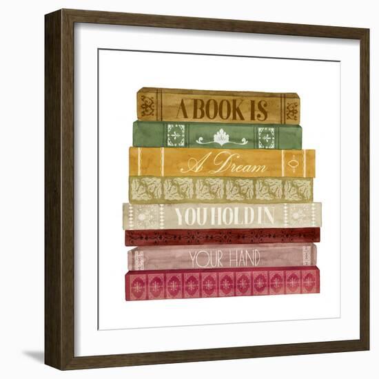 Book Lover I-Grace Popp-Framed Art Print