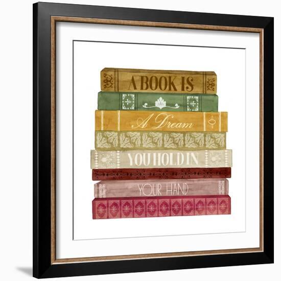 Book Lover I-Grace Popp-Framed Art Print