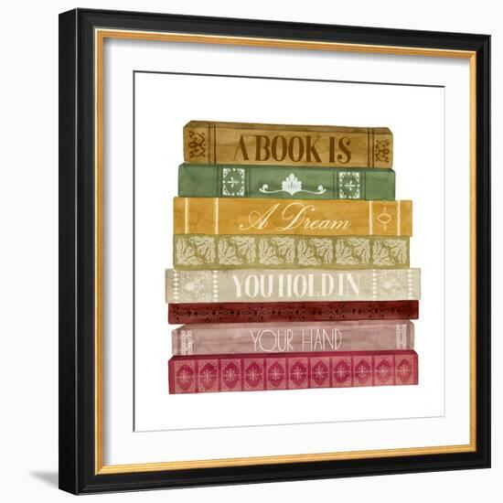 Book Lover I-Grace Popp-Framed Art Print