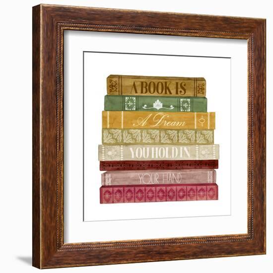 Book Lover I-Grace Popp-Framed Art Print