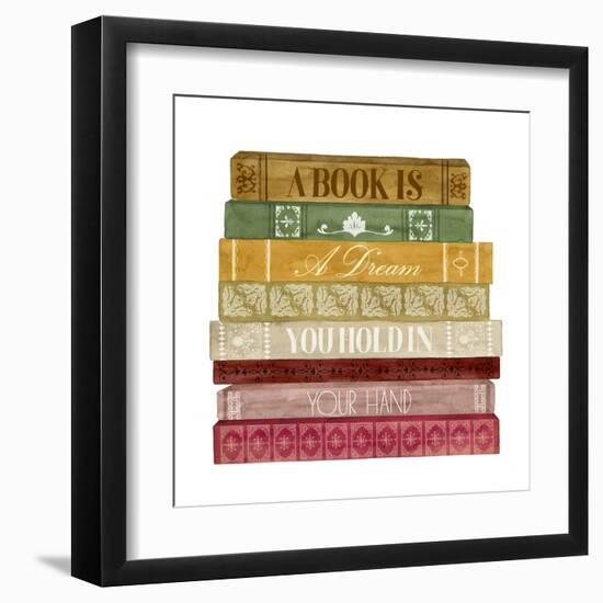 Book Lover I-Grace Popp-Framed Art Print