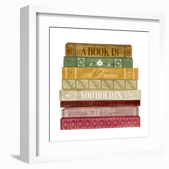 Book Lover I-Grace Popp-Framed Art Print