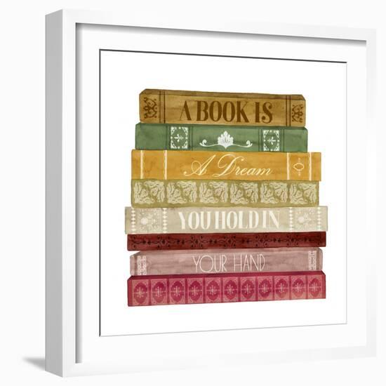 Book Lover I-Grace Popp-Framed Premium Giclee Print