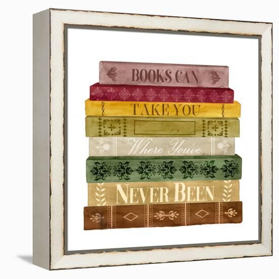 Book Lover II-Grace Popp-Framed Stretched Canvas