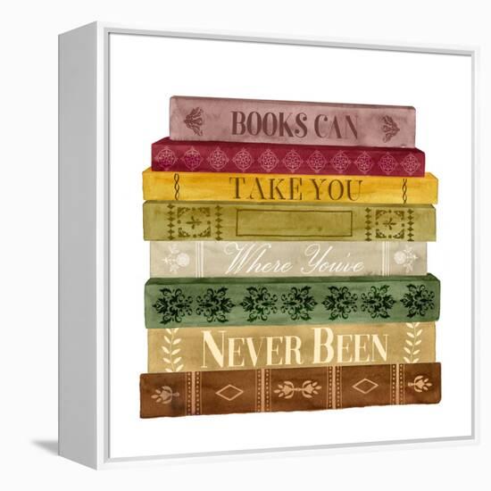 Book Lover II-Grace Popp-Framed Stretched Canvas