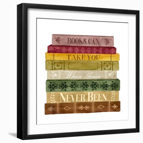 Book Lover II-Grace Popp-Framed Premium Giclee Print
