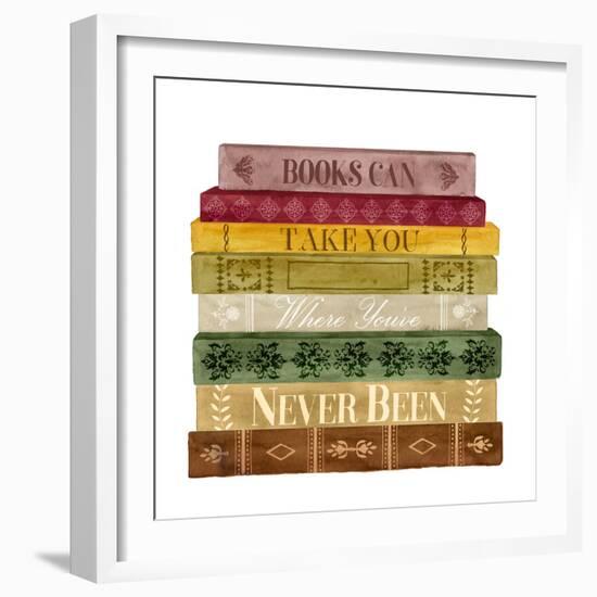 Book Lover II-Grace Popp-Framed Premium Giclee Print