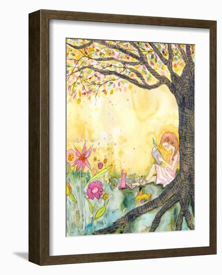 Book Nook-Wyanne-Framed Giclee Print