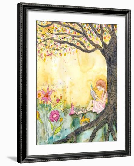 Book Nook-Wyanne-Framed Giclee Print