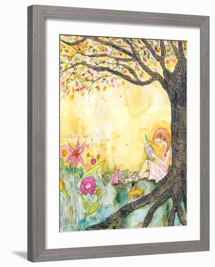 Book Nook-Wyanne-Framed Giclee Print