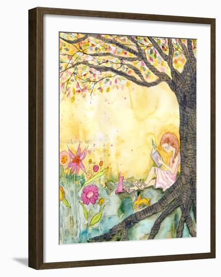 Book Nook-Wyanne-Framed Giclee Print