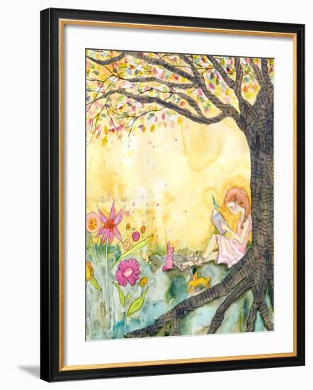 Book Nook-Wyanne-Framed Giclee Print