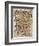 Book of Kells: Christ Page-null-Framed Giclee Print