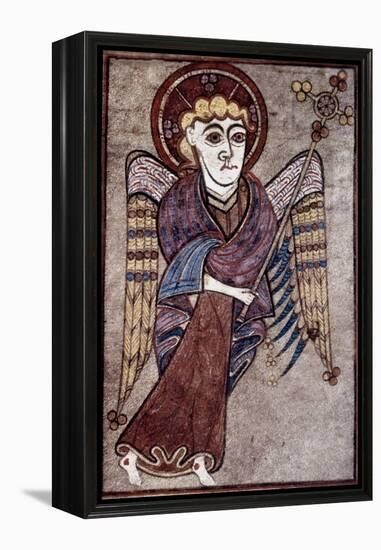 Book Of Kells: St. Matthew-null-Framed Premier Image Canvas