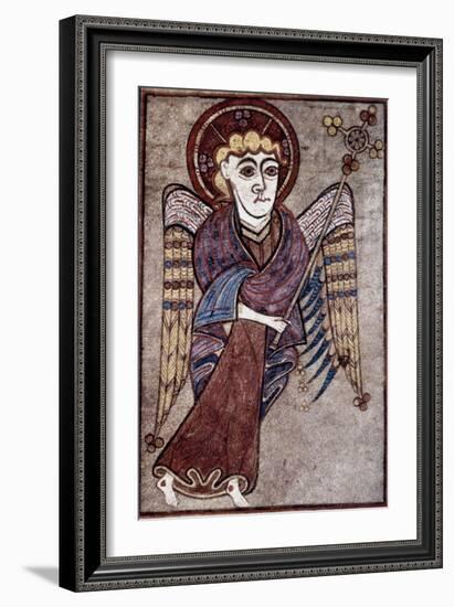 Book Of Kells: St. Matthew-null-Framed Giclee Print