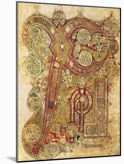 Book of Kells-null-Mounted Art Print