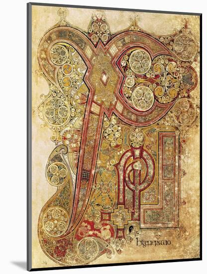 Book of Kells-null-Mounted Premium Giclee Print