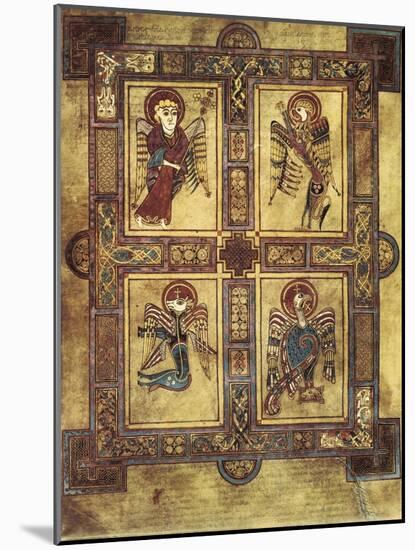 Book of Kells-null-Mounted Art Print