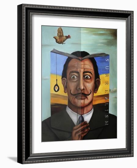 Book of Surrealism-Leah Saulnier-Framed Giclee Print