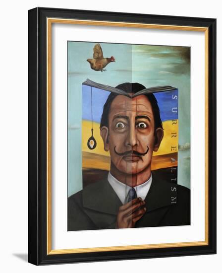 Book of Surrealism-Leah Saulnier-Framed Giclee Print