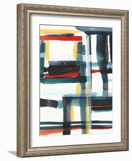 Book Shelf II-Jodi Fuchs-Framed Art Print