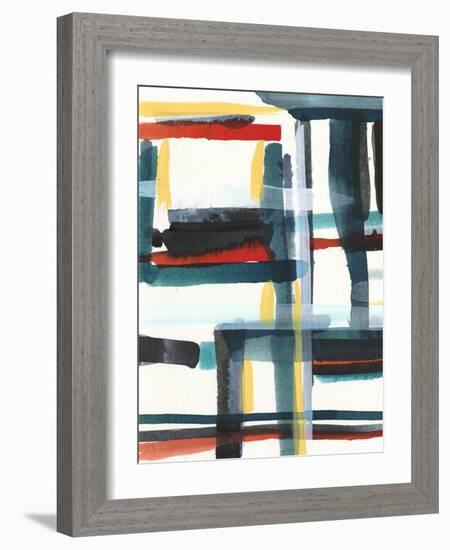 Book Shelf II-Jodi Fuchs-Framed Art Print