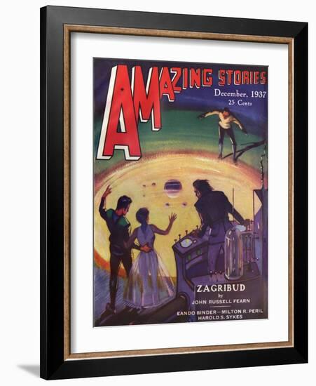 Book, Time Device-Leo Morey-Framed Art Print