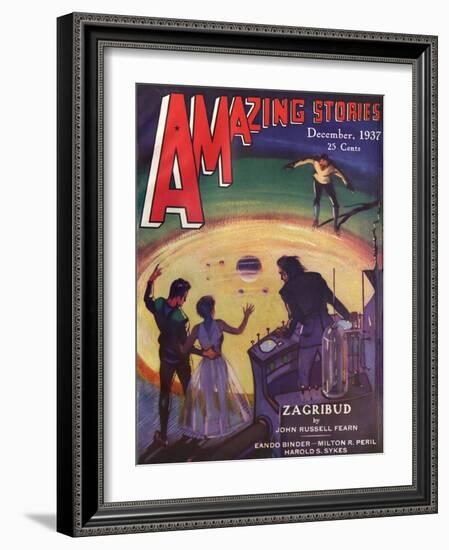 Book, Time Device-Leo Morey-Framed Art Print