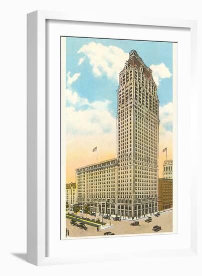 Book Tower Building, Detroit, Michigan-null-Framed Art Print