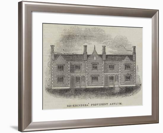 Bookbinders' Provident Asylum-null-Framed Giclee Print