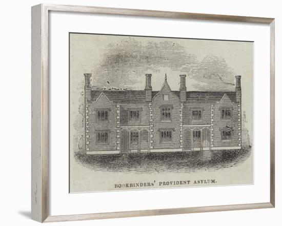 Bookbinders' Provident Asylum-null-Framed Giclee Print