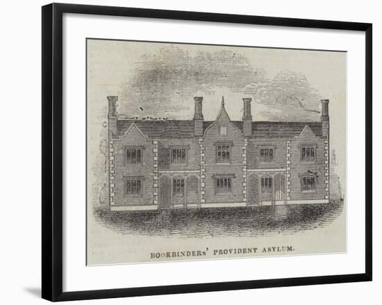 Bookbinders' Provident Asylum-null-Framed Giclee Print