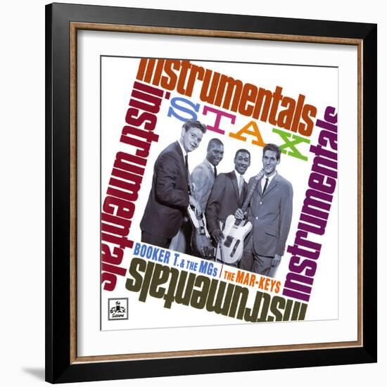 Booker T. & the MGs with the Mar-Keys - Stax Instrumentals-null-Framed Art Print