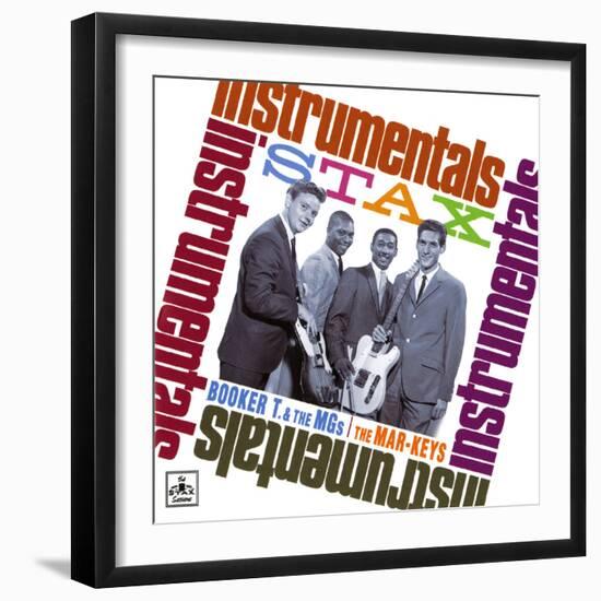 Booker T. & the MGs with the Mar-Keys - Stax Instrumentals-null-Framed Art Print