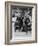 Booker T. Washington, Second Row, Center, with His Associates at Tuskegee Institute, 1915-null-Framed Art Print