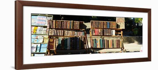 Books at a Market Stall, Havana, Cuba-null-Framed Photographic Print