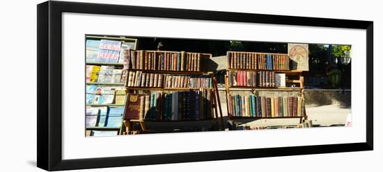 Books at a Market Stall, Havana, Cuba-null-Framed Photographic Print