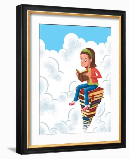 Books - Jack & Jill-Eric Sturdevant-Framed Giclee Print