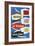 Books of Stamps Save Time-Leonard Beamont-Framed Art Print