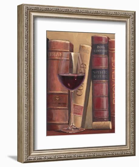 Books of Wine-James Wiens-Framed Art Print