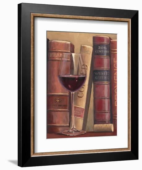 Books of Wine-James Wiens-Framed Art Print