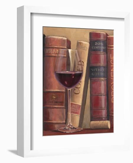 Books of Wine-James Wiens-Framed Art Print