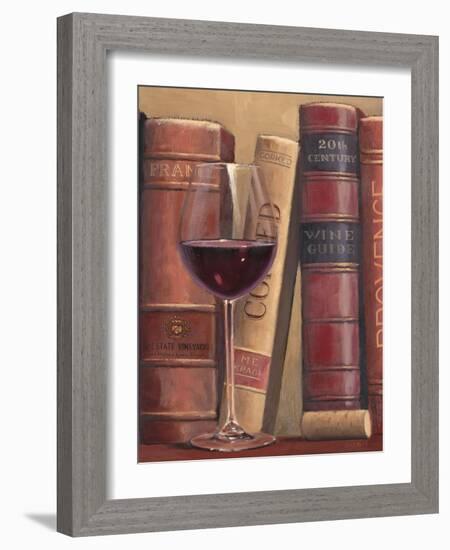 Books of Wine-James Wiens-Framed Art Print