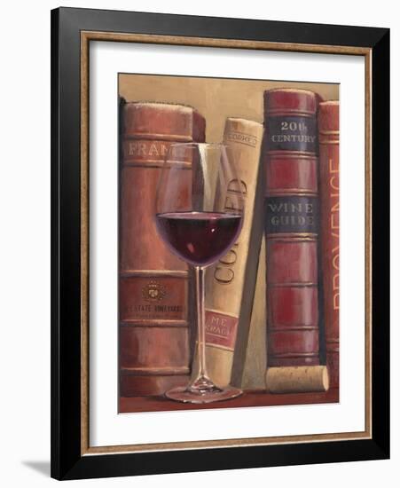 Books of Wine-James Wiens-Framed Art Print