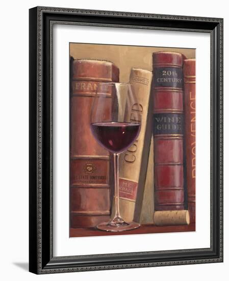 Books of Wine-James Wiens-Framed Art Print