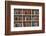 Books on a Wooden Shelfs.-donatas1205-Framed Photographic Print