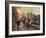 Bookstalls at Notre Dame-Edouard Cortes-Framed Premium Giclee Print