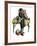 "Bookworm", August 14,1926-Norman Rockwell-Framed Giclee Print